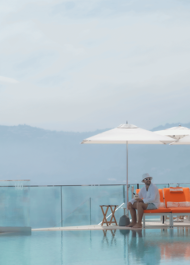 Maybourne Riviera luxury hotel campaign by travel content creator Max Zaharenkov in French Riviera Monaco
