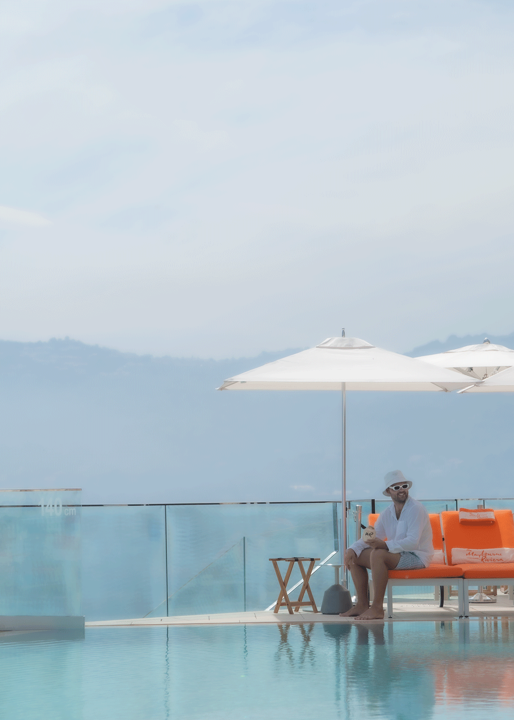 Maybourne Riviera luxury hotel campaign by travel content creator Max Zaharenkov in French Riviera Monaco